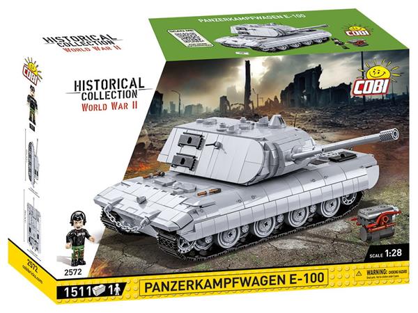 Grote foto cobi 2572 panzerkampfpanzer e 100 kinderen en baby overige