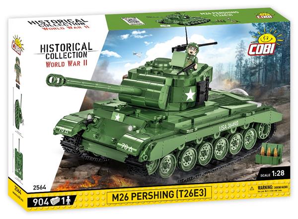 Grote foto cobi ww2 2564 m 26 tank pershing kinderen en baby overige