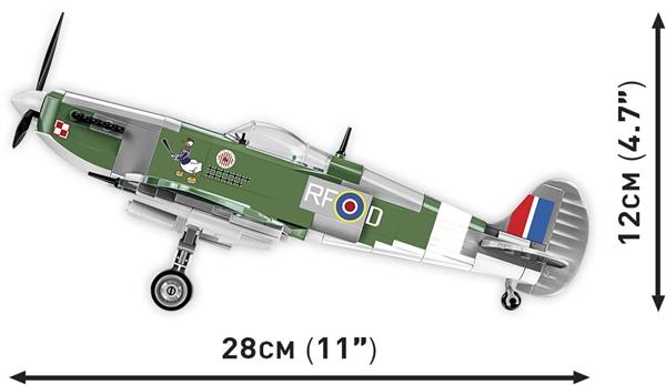 Grote foto cobi ww2 5725 spitfire mk.vb kinderen en baby overige