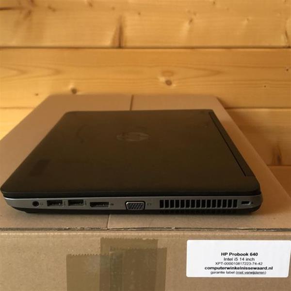 Grote foto hp laptop probook 640 i5 4 8 16gb ssd garantie computers en software overige computers en software