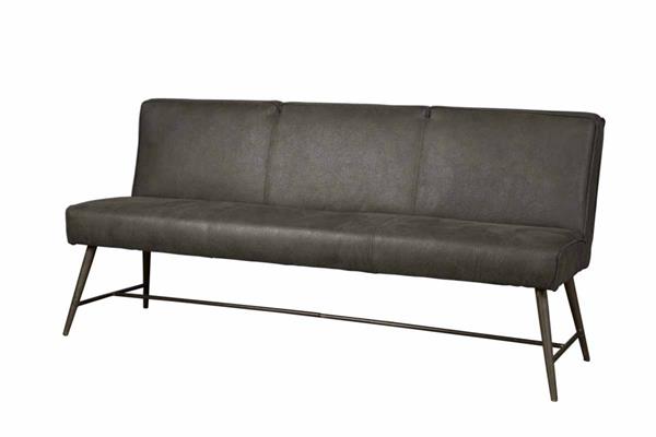 Grote foto belmonte eetkamerbank grey 155 185 cm huis en inrichting stoelen