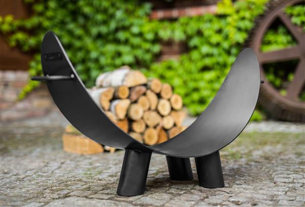 Grote foto outdoor wood rack mila huis en inrichting woningdecoratie