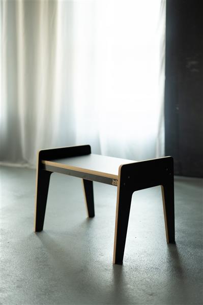 Grote foto houten speeltafel maat s m black black kinderen en baby complete kinderkamers