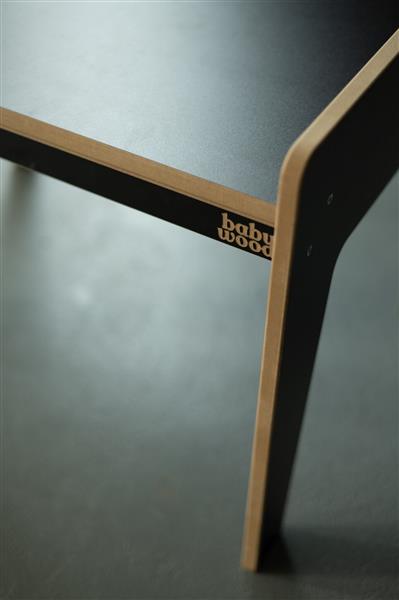 Grote foto houten speeltafel maat s m black black kinderen en baby complete kinderkamers