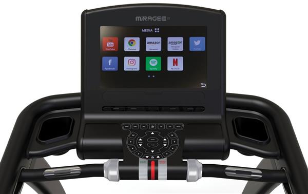 Grote foto toorx fitness mirage s80 loopband tft 15.6 scherm sport en fitness fitness