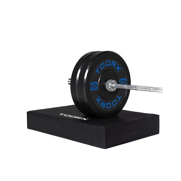 Grote foto toorx fitness drop pad set 60x100x18 cm sport en fitness fitness