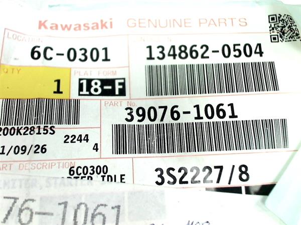 Grote foto kawasaki zrx 1100 1997 2000 43sc start koppeling vrijloop 39076 1061 motoren overige accessoires