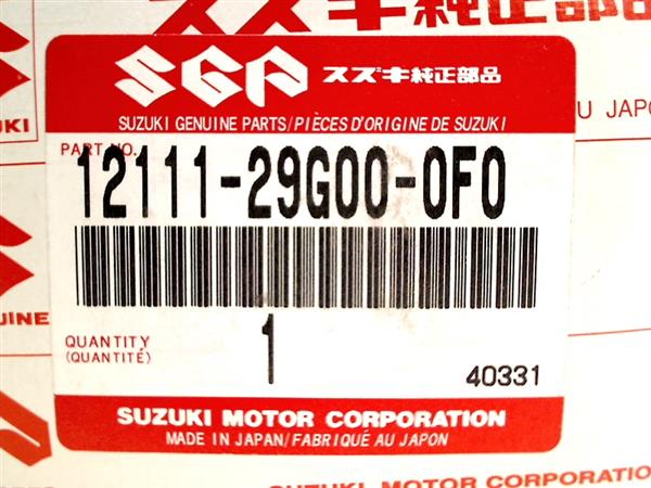 Grote foto suzuki gsx r 600 2004 2005 k4 k5 f2b8 zuiger 12111 29g00 0f0 motoren overige accessoires