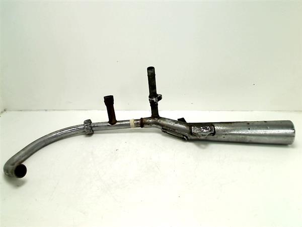 Grote foto yamaha xs 400 1976 1982 0934 uitlaat demper links motoren overige accessoires