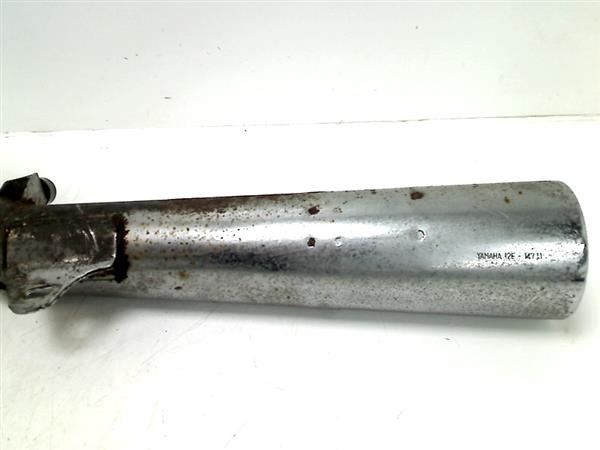 Grote foto yamaha xs 400 1976 1982 0934 uitlaat demper links motoren overige accessoires