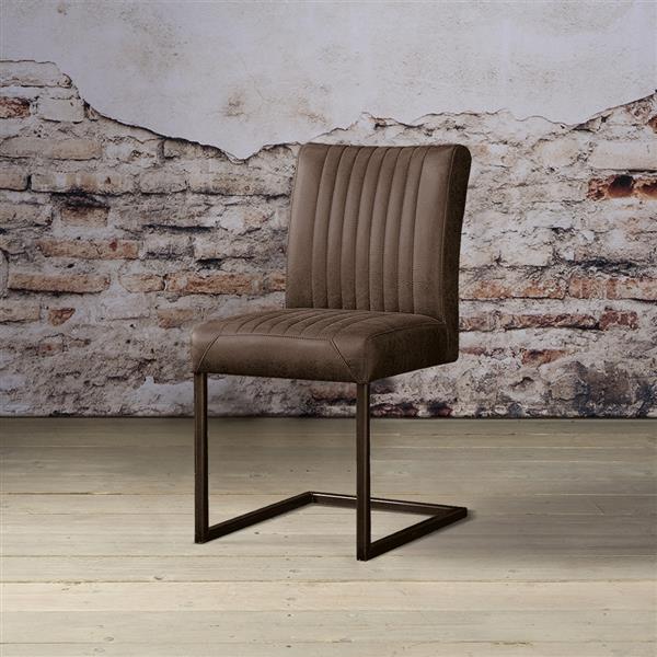 Grote foto tower living stoel ferro donkerbruin huis en inrichting stoelen