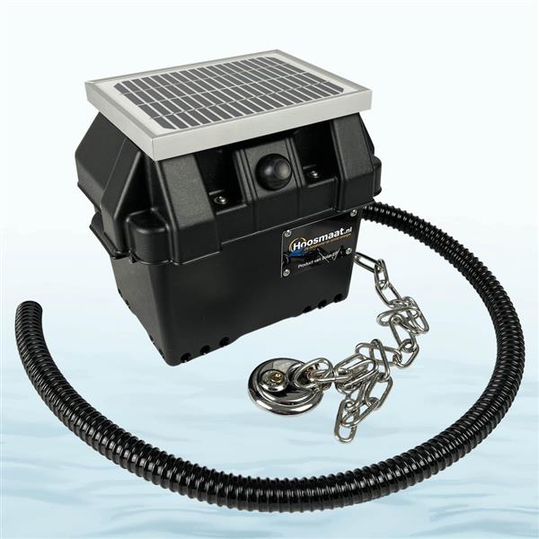 Grote foto hoosmaat automatische bilgepomp op zonne energie watersport en boten accessoires en onderhoud