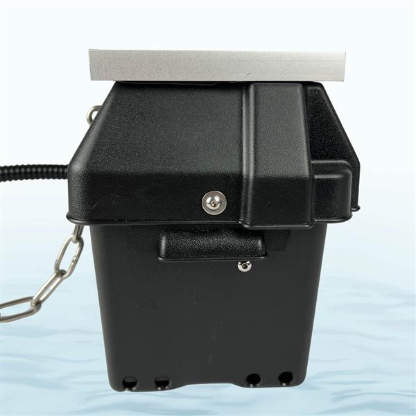 Grote foto hoosmaat automatische bilgepomp op zonne energie watersport en boten accessoires en onderhoud