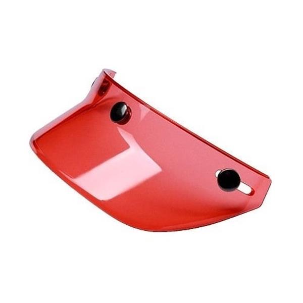 Grote foto redbike hip zonneklep rood motoren kleding
