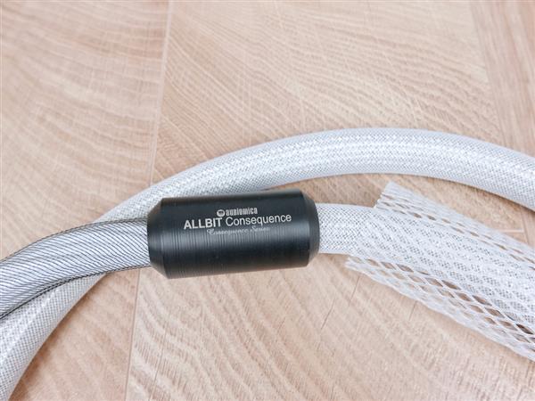 Grote foto audiomica laboratory consequence allbit high end audio power cable 1 5 metre audio tv en foto onderdelen en accessoires