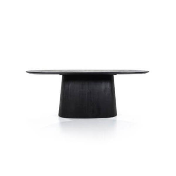 Grote foto eettafel aron ovaal 200x110 zwart huis en inrichting eettafels