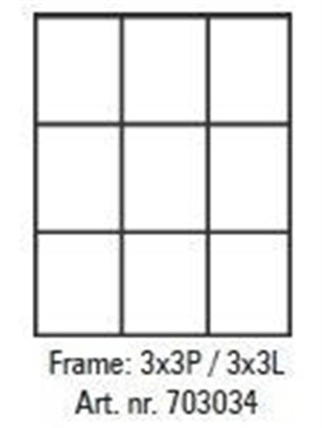 Grote foto pixelhobby lijst 3x3p 3x3l verzamelen overige verzamelingen