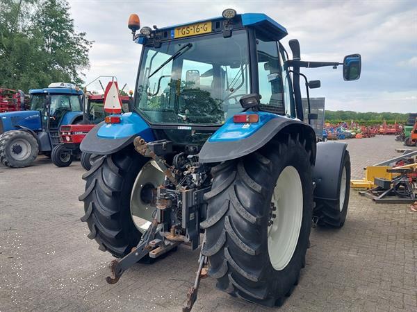 Grote foto new holland ts 115 met kruip versnelling agrarisch tractoren