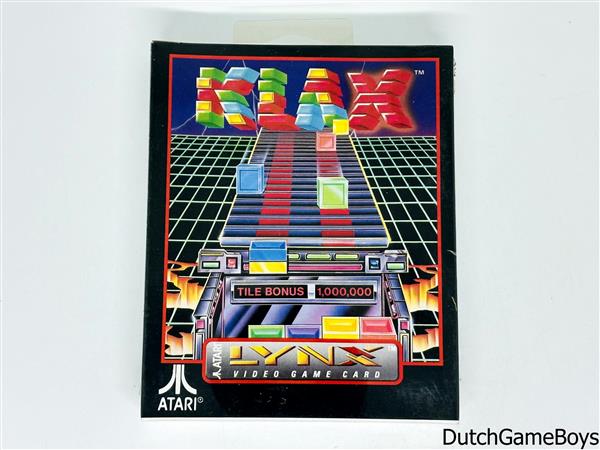 Grote foto atari lynx klax new sealed spelcomputers games overige games