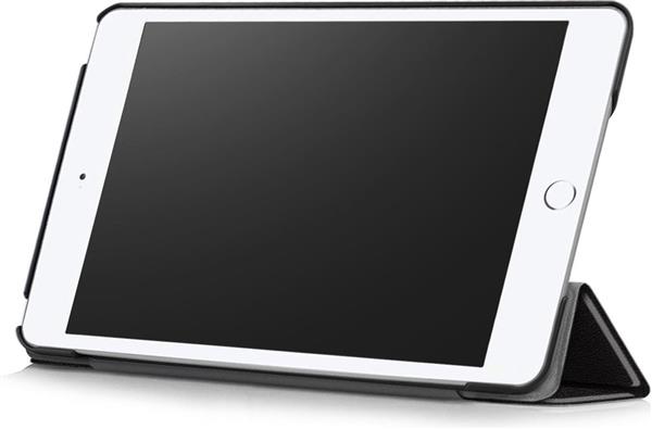 Grote foto tri fold opvouwbare cover pu lederen case voorkant achterkant voor ipad mini 4 2015 z telecommunicatie mobieltjes