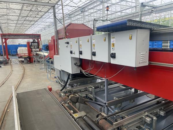 Grote foto aweta gsm 10 komkommersorteermachine met kistenafvoersysteem agrarisch tuinbouw