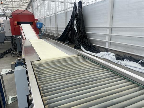 Grote foto aweta gsm 10 komkommersorteermachine met kistenafvoersysteem agrarisch tuinbouw