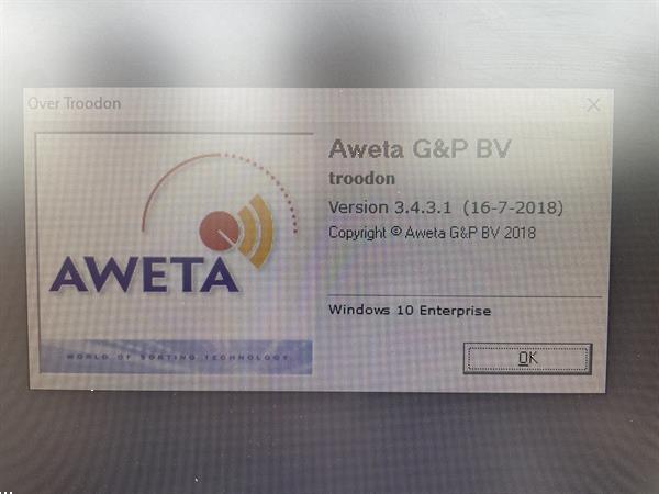 Grote foto aweta gsm 10 komkommersorteermachine met kistenafvoersysteem agrarisch tuinbouw