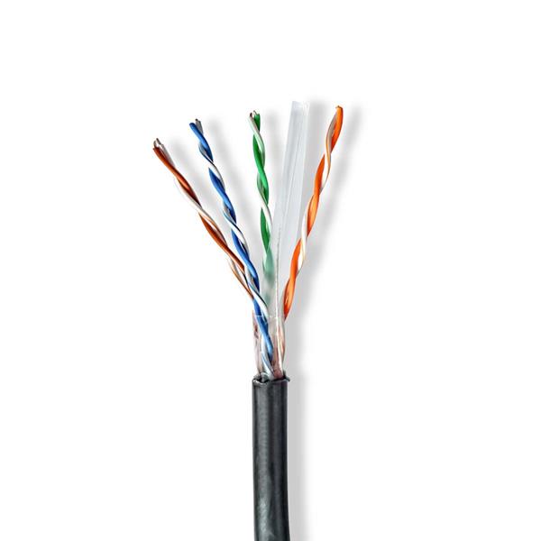 Grote foto utp kabel op rol 100 meter cat6 voor buiten utprb100 computers en software overige