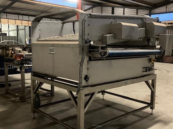 Grote foto mushroom sorting machine demo agrarisch tuinbouw