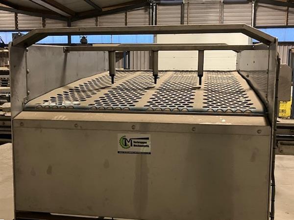 Grote foto mushroom sorting machine demo agrarisch tuinbouw