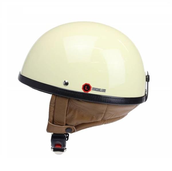 Grote foto redbike rb 500 classic pothelm ivoor wit motoren kleding