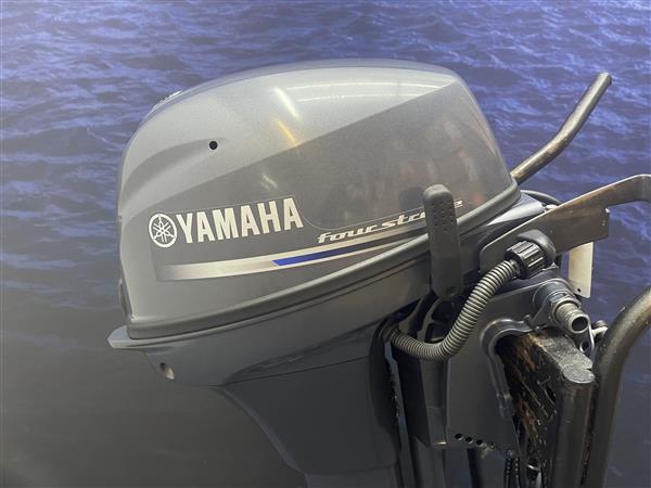 Grote foto buitenboord motor yamaha 9.9 f9.9jel langstaart elektrische watersport en boten buiten en binnenboordmotoren