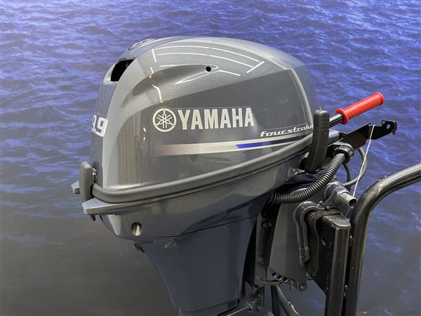 Grote foto buitenboord motor yamaha 9.9 f9.9jel langstaart elektrische watersport en boten motorboten en jachten