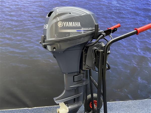 Grote foto buitenboord motor yamaha 9.9 f9.9jel langstaart elektrische watersport en boten motorboten en jachten