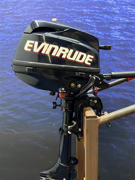 Grote foto evinrude 3.5 pk kortstaart watersport en boten buiten en binnenboordmotoren