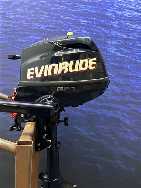 Grote foto evinrude 3.5 pk kortstaart watersport en boten buiten en binnenboordmotoren