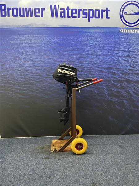 Grote foto evinrude 3.5 pk kortstaart watersport en boten buiten en binnenboordmotoren