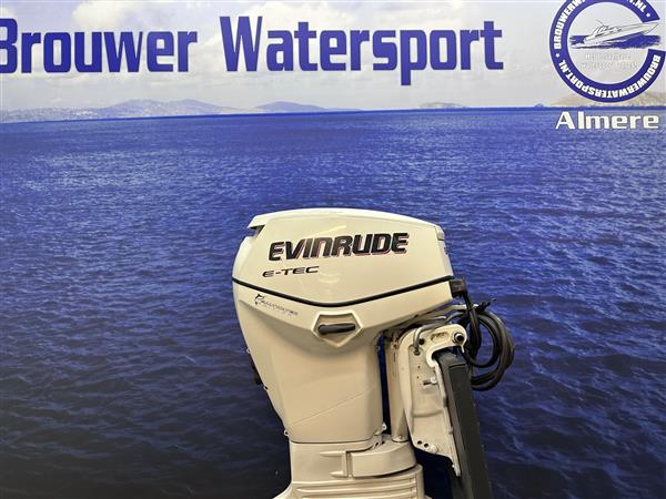 Grote foto evinrude 40 pk langstaart powertrim watersport en boten buiten en binnenboordmotoren
