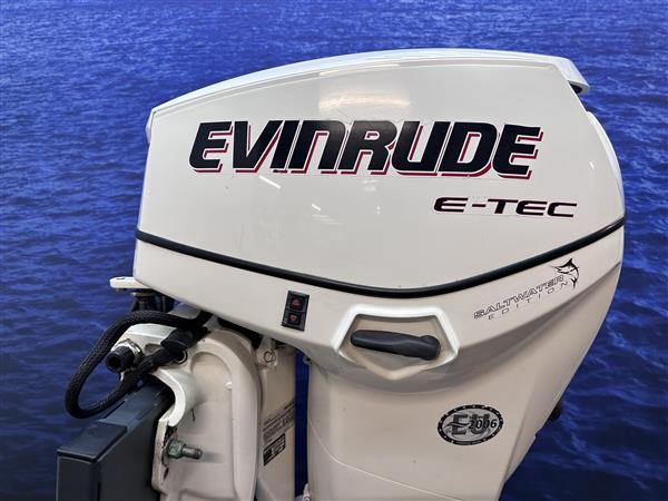 Grote foto evinrude 40 pk langstaart powertrim watersport en boten buiten en binnenboordmotoren