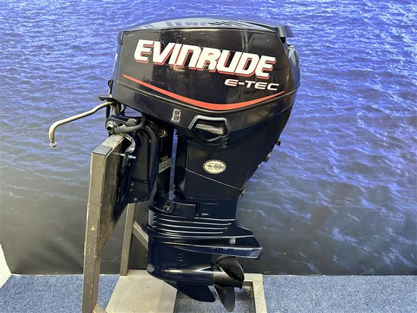 Grote foto evinrude 50 pk buitenboordmotor langstaart powertrim watersport en boten buiten en binnenboordmotoren