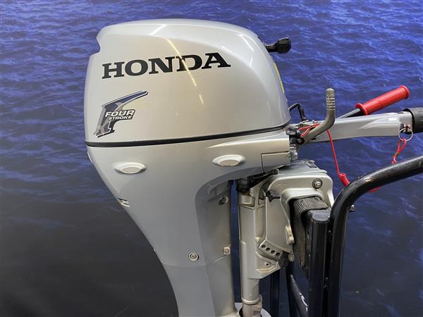 Grote foto honda 8 pk langstaart el start watersport en boten buiten en binnenboordmotoren