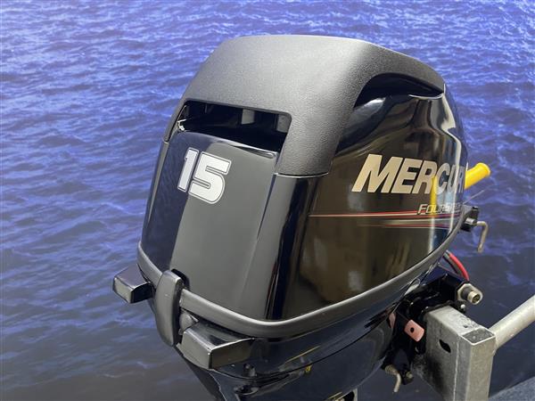 Grote foto mercury 15 pk buitenboordmotor f15 el watersport en boten buiten en binnenboordmotoren