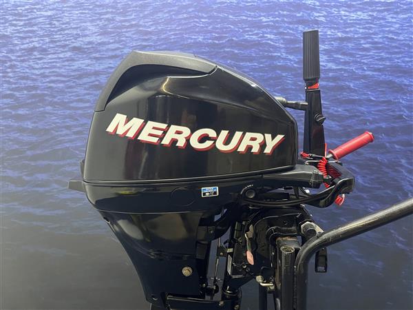 Grote foto mercury 15 pk buitenboordmotor kortstaart watersport en boten buiten en binnenboordmotoren