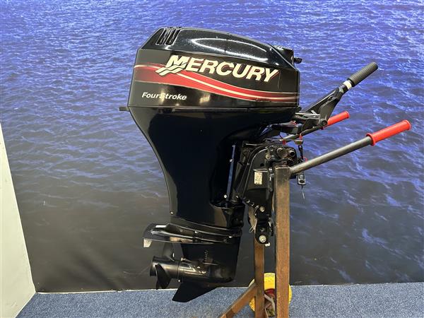 Grote foto mercury 25 pk buitenboordmotor kortstaart watersport en boten buiten en binnenboordmotoren