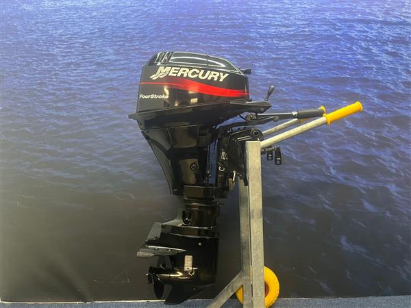 Grote foto mercury 9.9 langstaart bigfoot werkmotor watersport en boten buiten en binnenboordmotoren