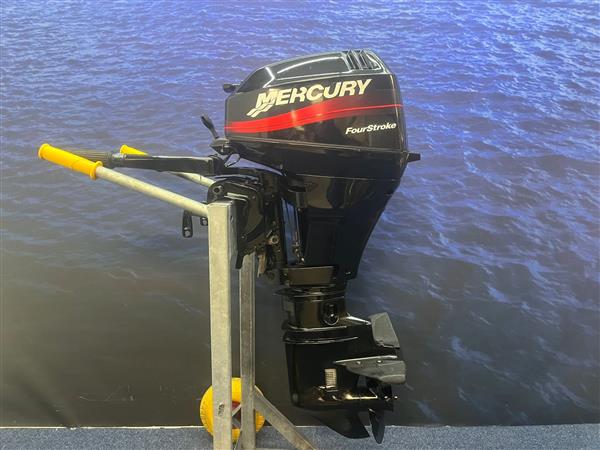 Grote foto mercury 9.9 langstaart bigfoot werkmotor watersport en boten buiten en binnenboordmotoren