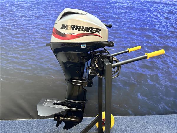 Grote foto mercury mariner 15 pk langstaart elektrische start watersport en boten buiten en binnenboordmotoren