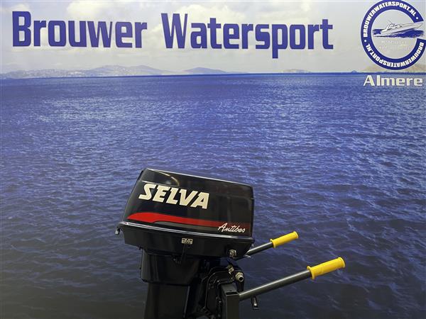 Grote foto selva 25 pk langstaart afstandsbediening watersport en boten buiten en binnenboordmotoren