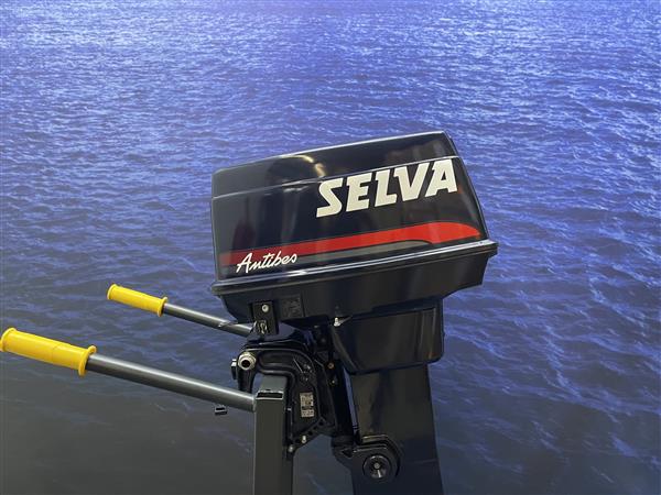 Grote foto selva 25 pk langstaart afstandsbediening watersport en boten buiten en binnenboordmotoren