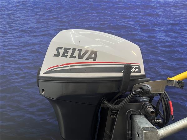 Grote foto selva yamaha 9.9 pk langstaart afstandsbediening watersport en boten buiten en binnenboordmotoren